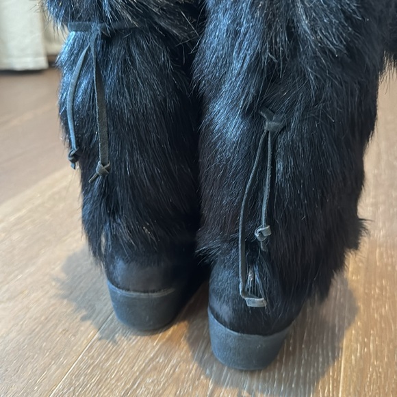 Tecnica Skandia Black Goat Real Fur Boots 6, 36 - Picture 6 of 9